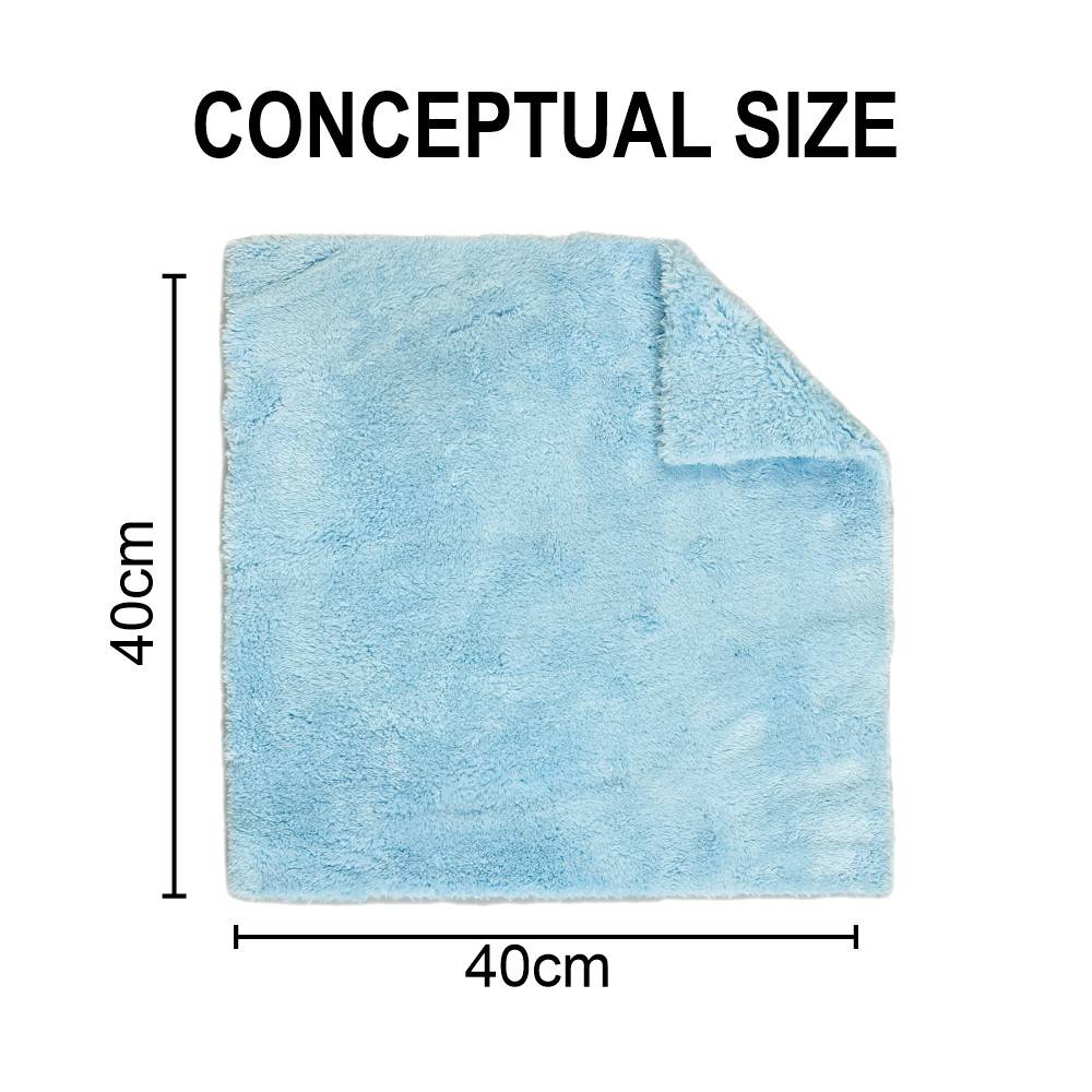 Strongdry Microfiber Cloth Plush Edgeless 360GSM (40x40cm)