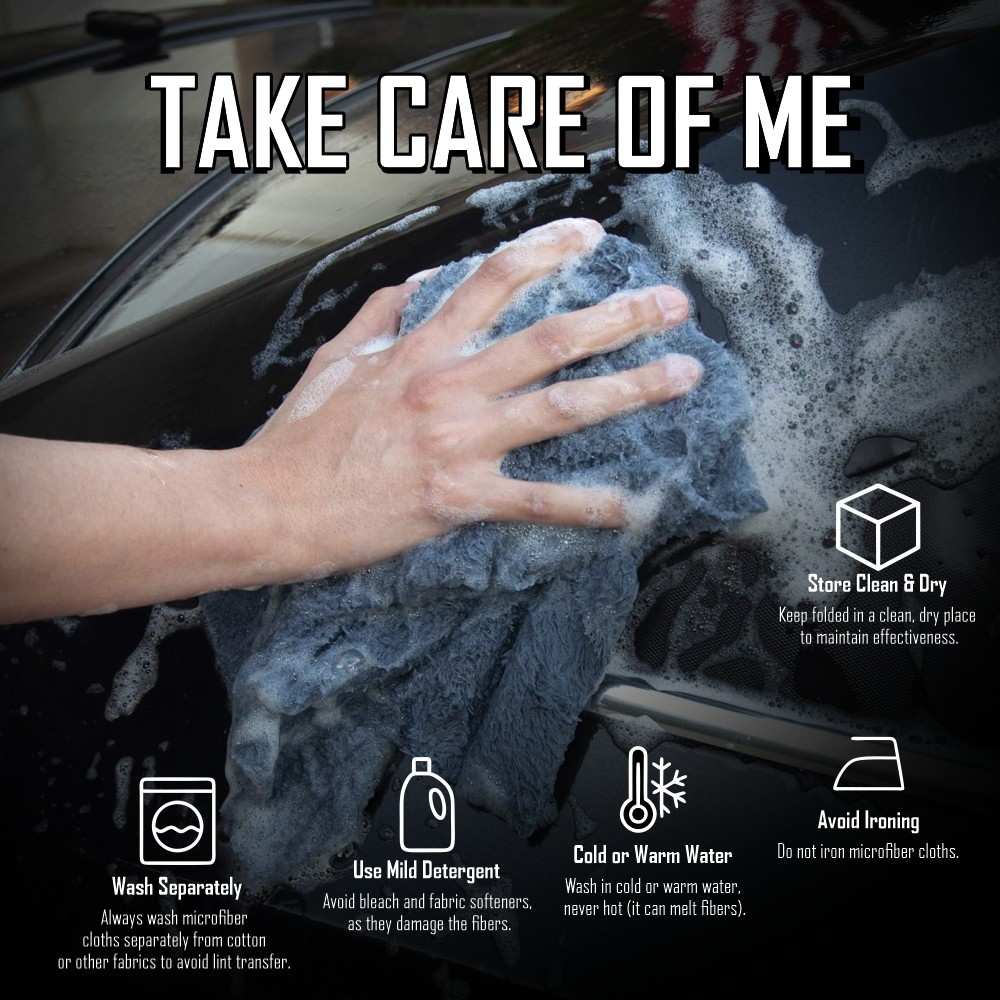 Strongdry Microfiber Cloth Plush Edgeless 360GSM (40x40cm)