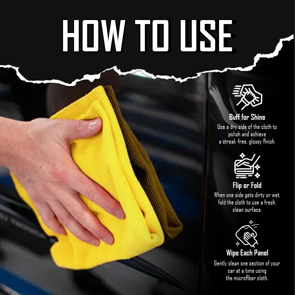 Strongdry Microfiber Cloth Wrap Edgeless 350GSM (40x40cm)