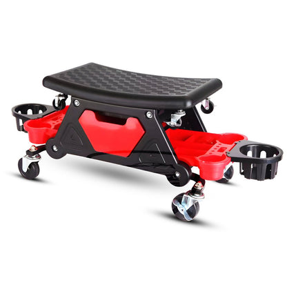 Detailing Stool 4th Generation Dual Trays | Storage Drawer | Detachable Seat