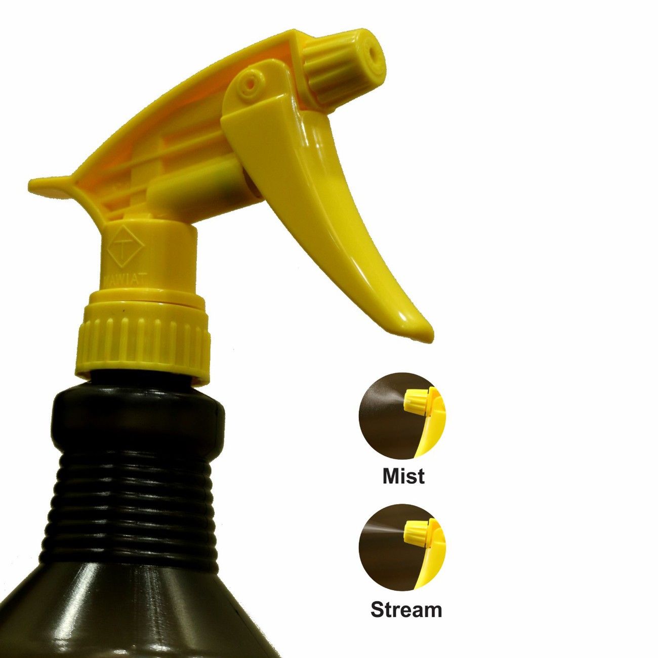 Autozcrave Trigger for Spray Bottle with Adjustable Nozzle (Pack of 12)