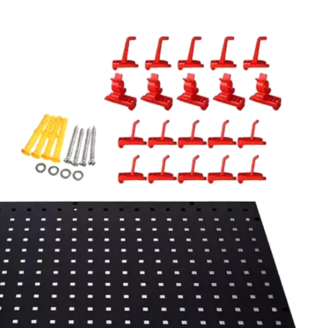 Wall Tool Organizer Bottle & Polisher Holder | Garage Wall Mount