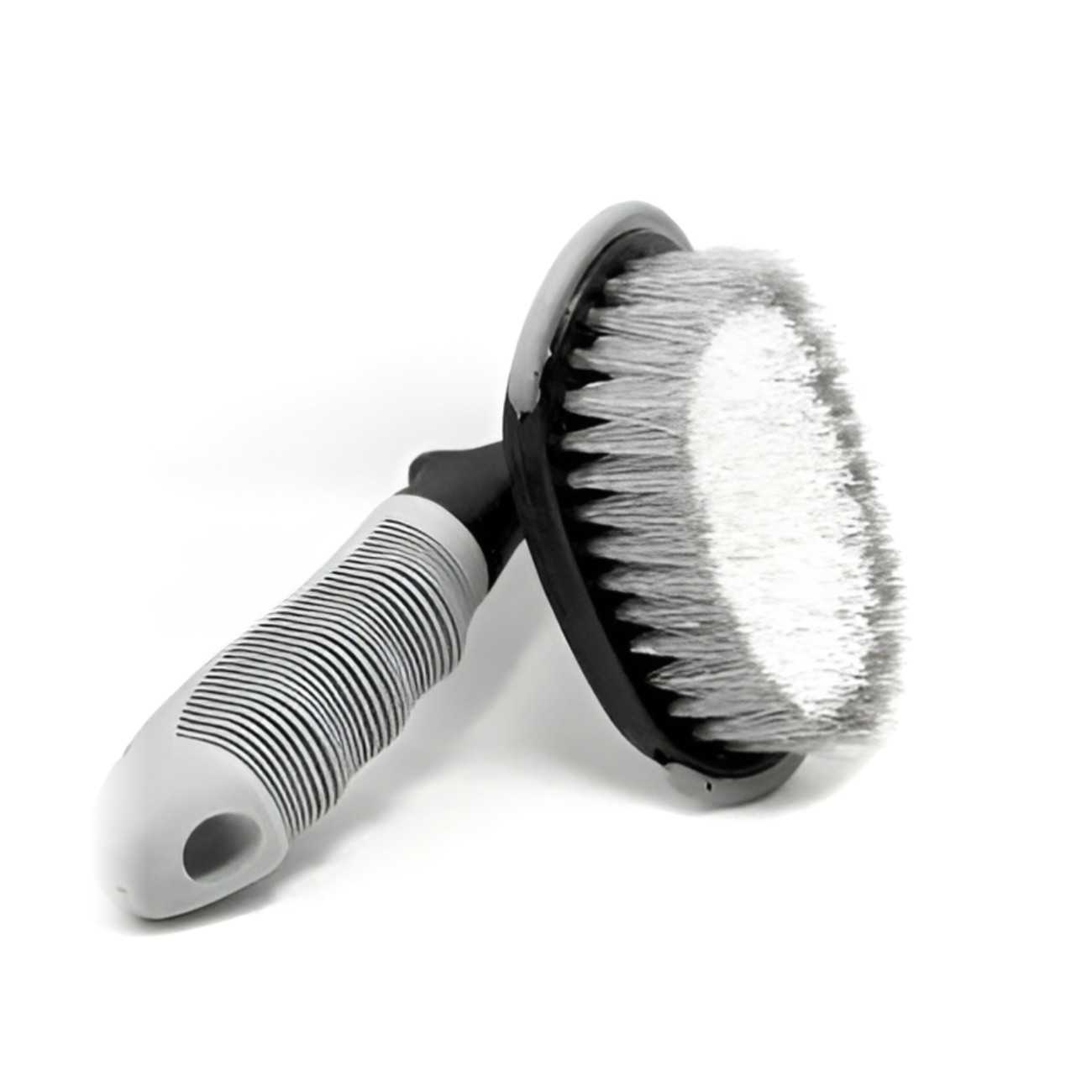 Tyre Cleaning Bristle Brush with Anti Slip Grip Deep Clean Made Easy