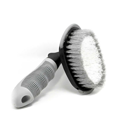 Tyre Cleaning Bristle Brush with Anti Slip Grip Deep Clean Made Easy