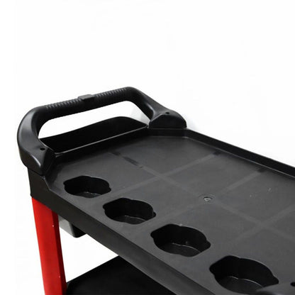 Detailing Trolley 2 Bucket Design | 360° Wheels | Organized & Mobile