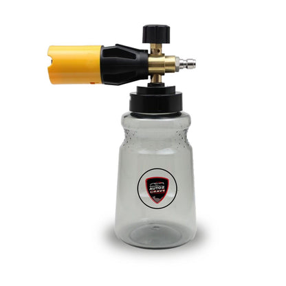 Autozcrave Premium Snow Foam Lance | Adjustable Nozzle | 1L Bottle | Heavy-Duty Build