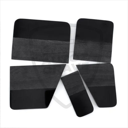 Black Squeeze Set of 5 – Flexible Tools for PPF & Wrap Application