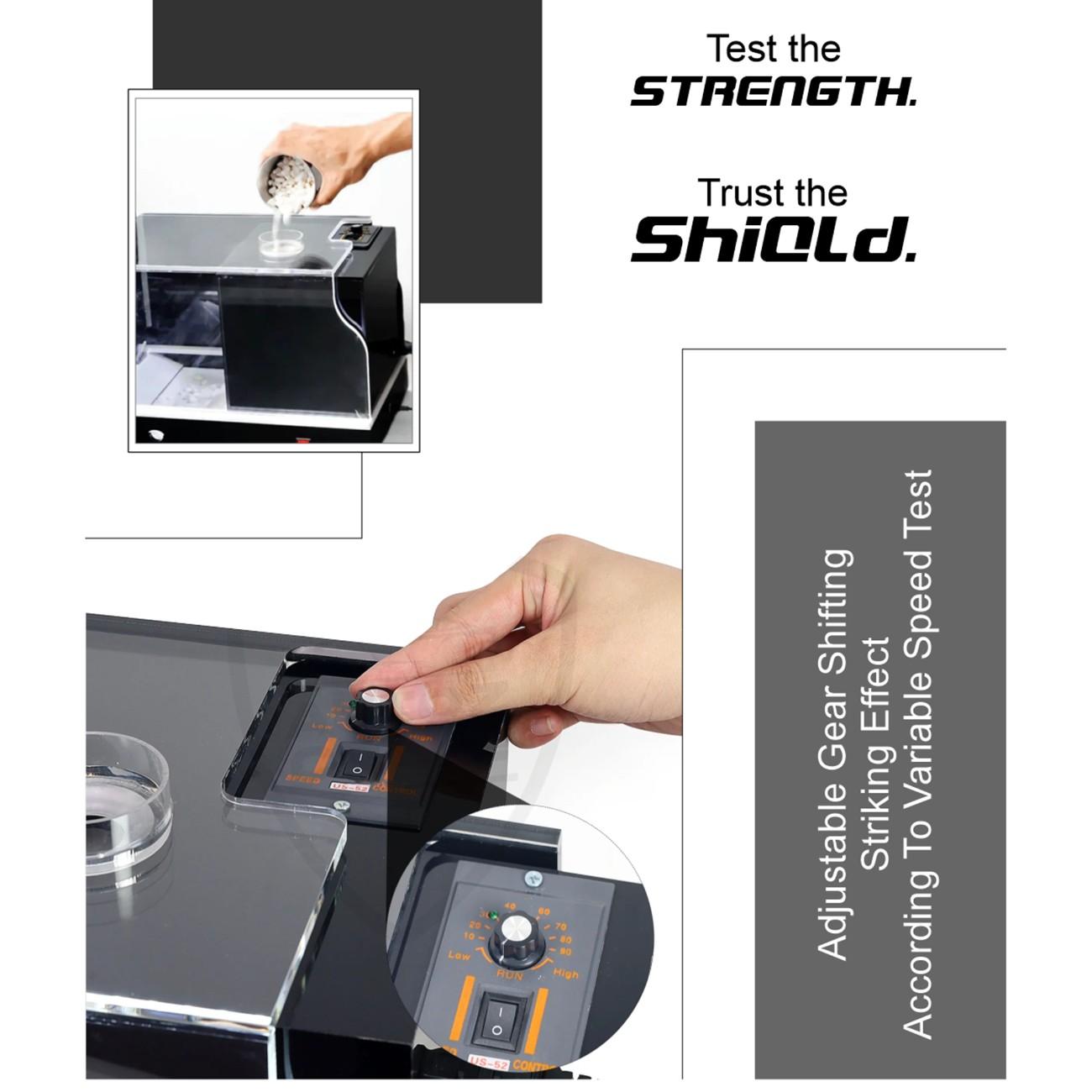 Autozcrave PPF Impact Testing Tool – Trust the Shield | 220V Impact Test Machine