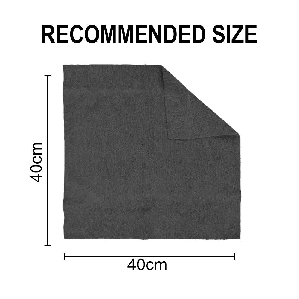 Strongdry Microfiber Cloth Wrap Edgeless 350GSM (40x40cm)