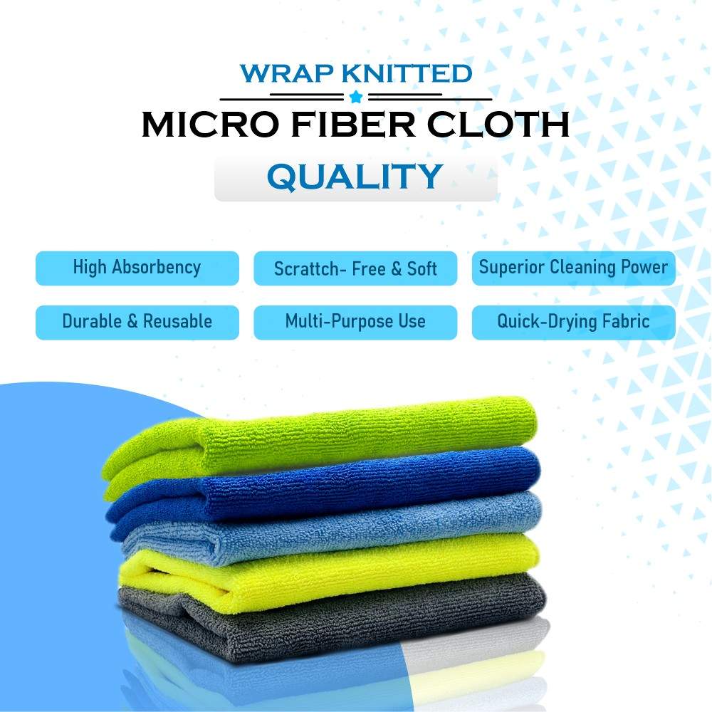 Strongdry Microfiber Cloth Wrap Knitted 360GSM (40x40cm)