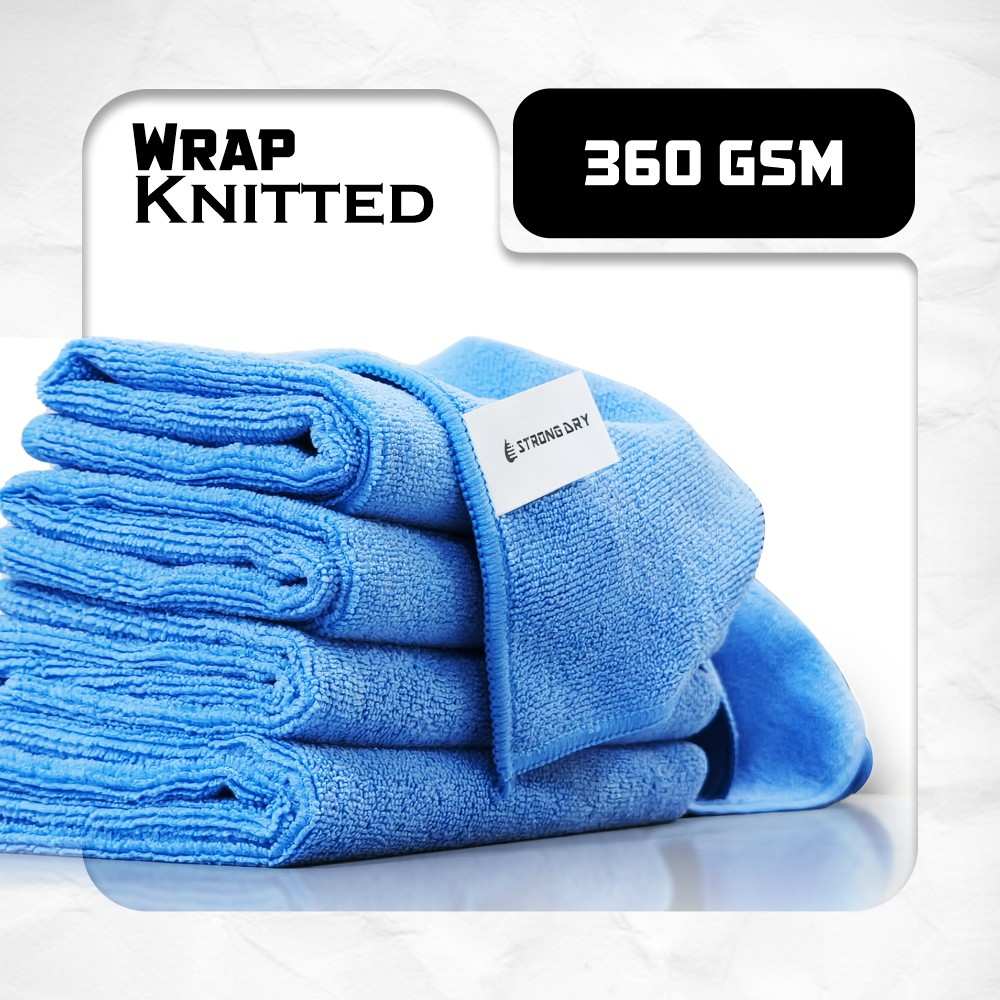 Strongdry Microfiber Cloth Wrap Knitted 360GSM (40x40cm)