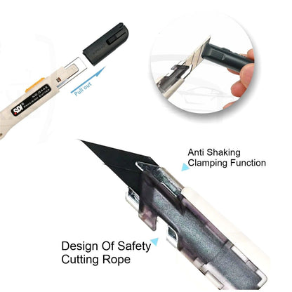 Autozcrave Anti Shaking Cutter 30° Precision Blade with Auto Lock & Smooth Glide