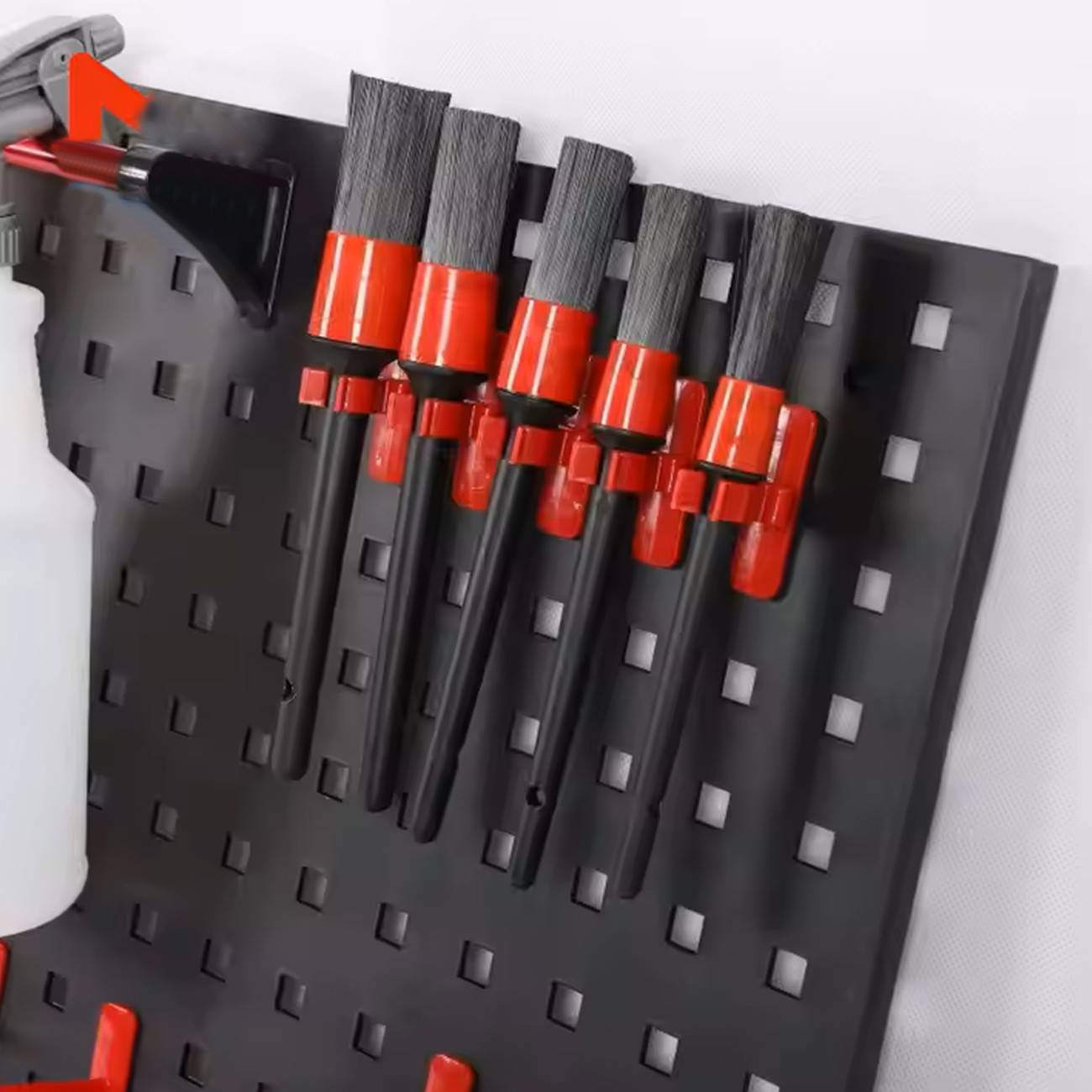 Wall Tool Organizer Bottle & Polisher Holder | Garage Wall Mount