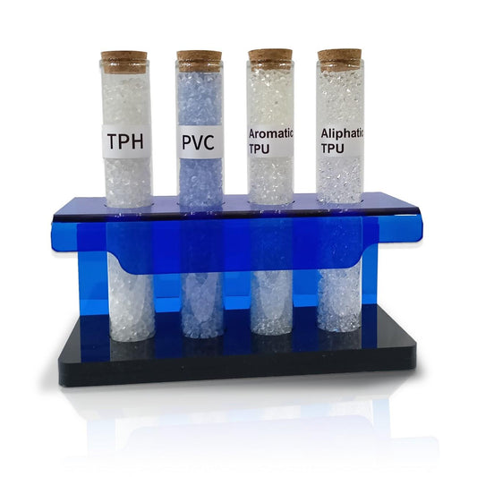 PPF Particles Display – Proof in Every Particle | TPU, PVC, TPH Sample Kit