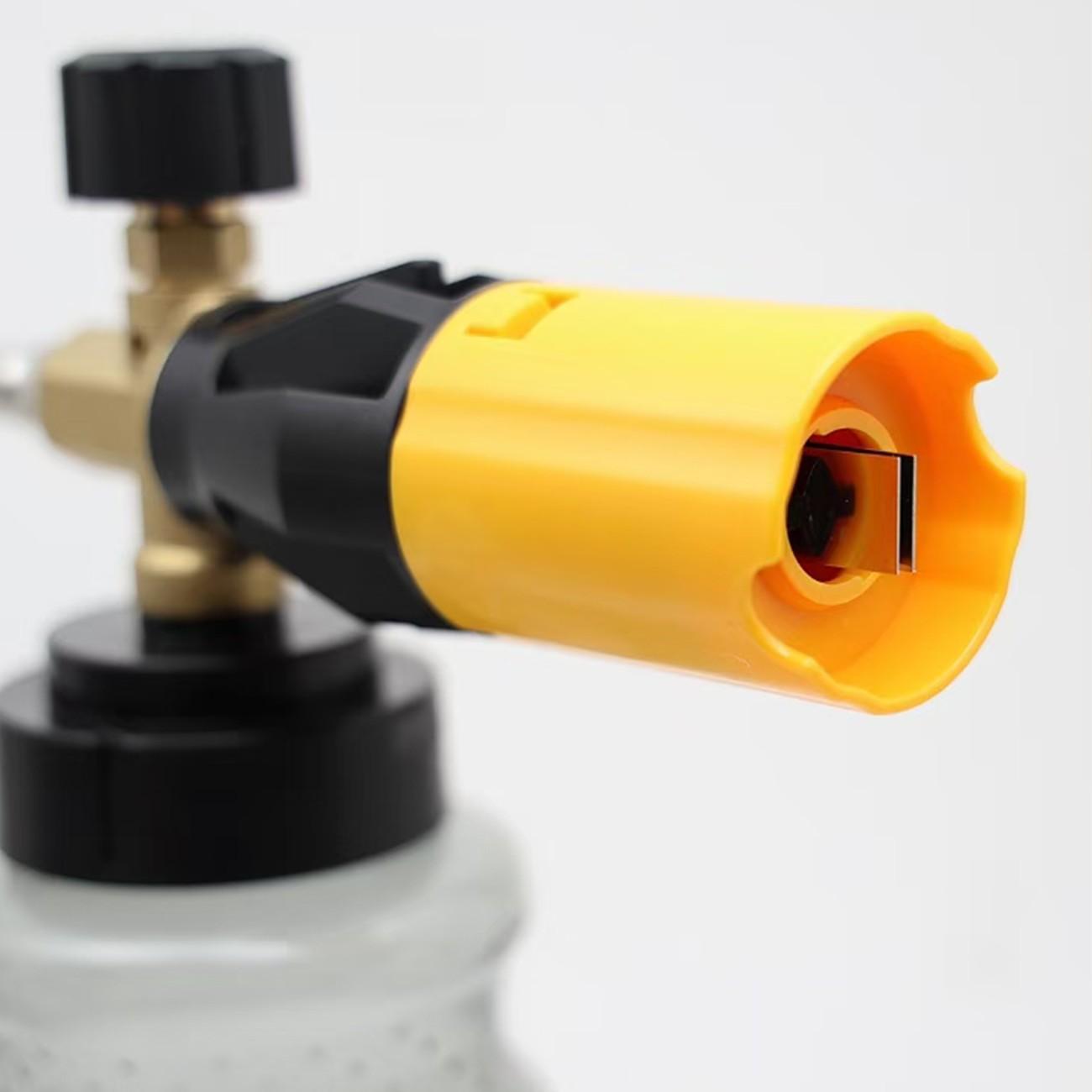 Autozcrave Premium Snow Foam Lance | Adjustable Nozzle | 1L Bottle | Heavy-Duty Build