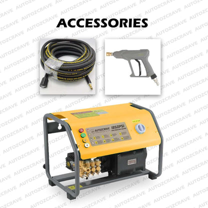 Autozcrave Car Pressure Washer 3kW – 150 Bar | 2200 PSI | 14 L/min Flow