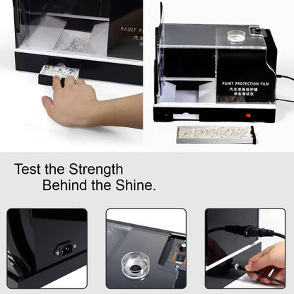 Autozcrave PPF Impact Testing Tool – Trust the Shield | 220V Impact Test Machine