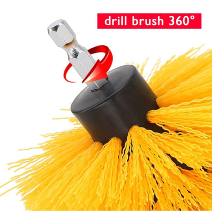 Drill Brush Set (6 Pieces) – Powerful Cleaning for Car detailers