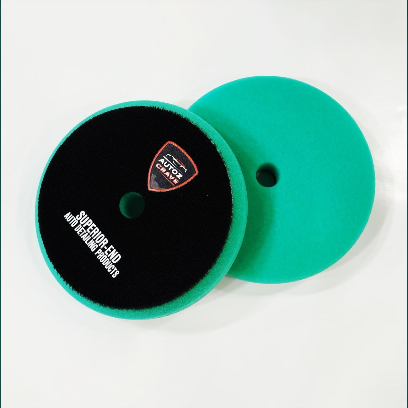 Autozcrave heavy cut form pad for car detailing (26mm Thinkness) for DA Polisher