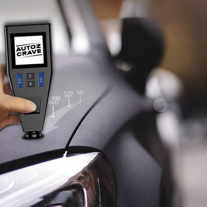 Autozcrave Paint Thickness Tester Smart Coating Thickness Gauge for Accurate Paint Reading