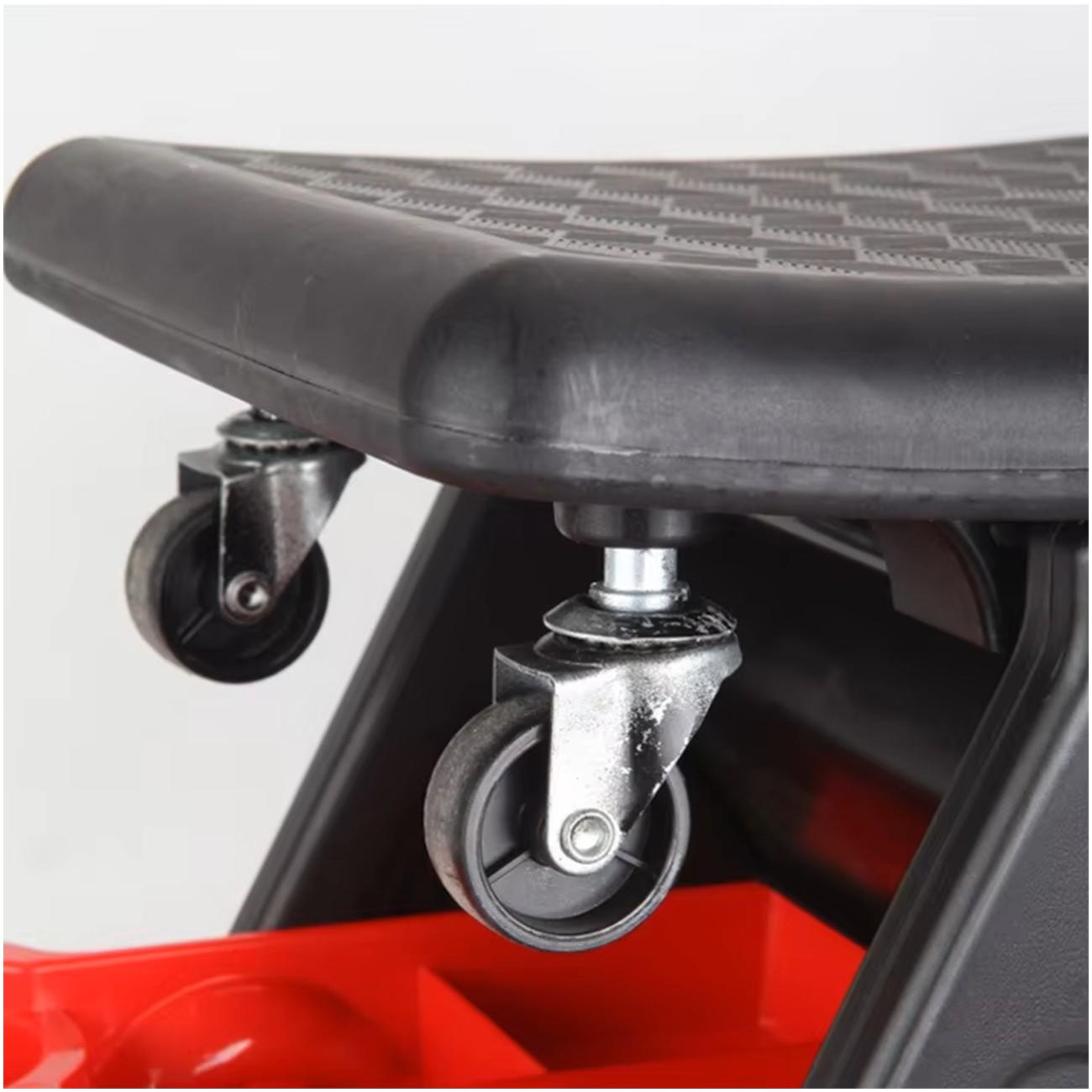 Detailing Stool 4th Generation Dual Trays | Storage Drawer | Detachable Seat