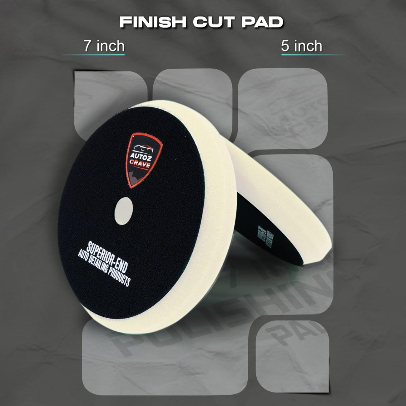 Autozcrave Finishing Pad form pad for car detailing (26mm Thinkness) for DA Polisher