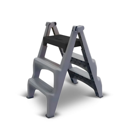 3 Step Ladder Foldable | Non-Slip Design | 100+ Kg Load Capacity
