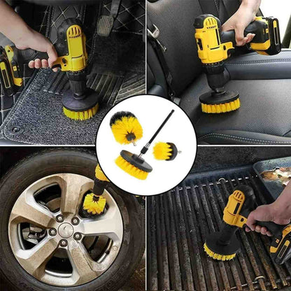 Drill Brush Set (6 Pieces) – Powerful Cleaning for Car detailers