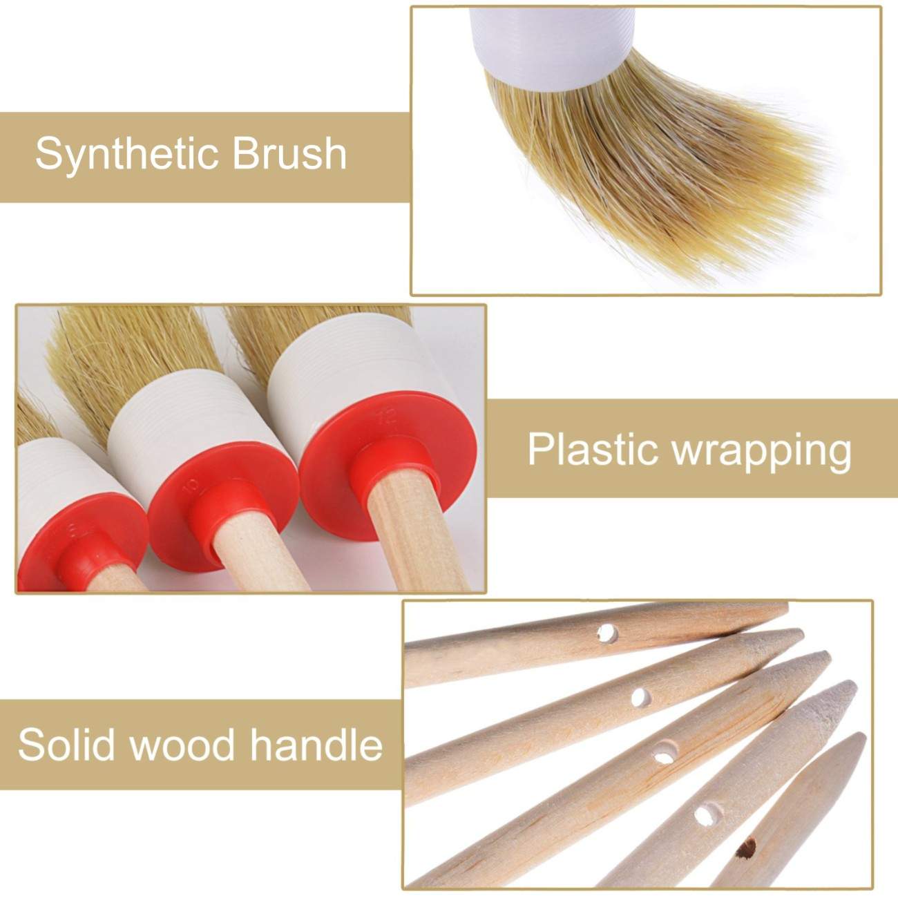 Car Detailing Interior Brush Soft Bristles for Dashboard & Vents
