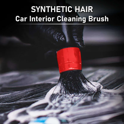 Car Interior Cleaning Brush Gentle Bristles for Dash, AC & Panels
