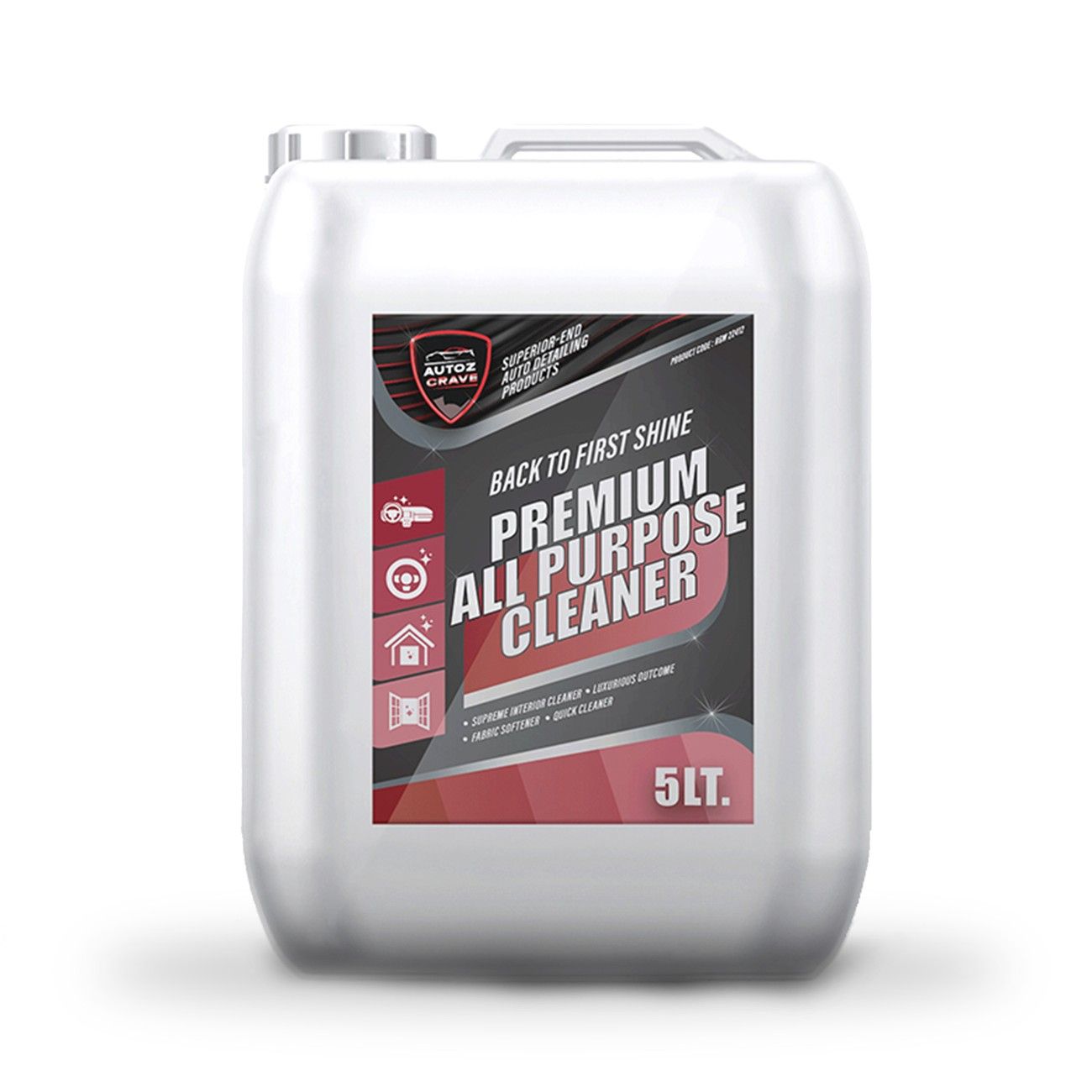 Autozcrave Premium All Purpose Cleaner | Heavy Duty Car & Home Surface Cleaner
