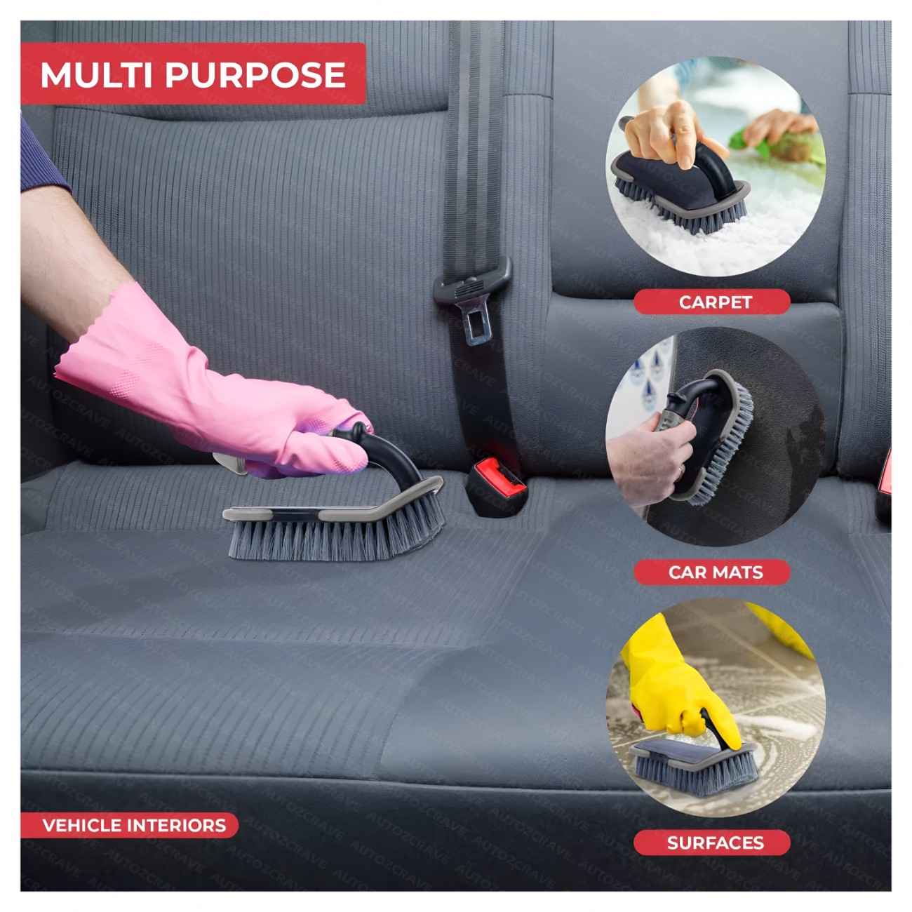 Tyre Cleaning Brush – Tough Bristles for Deep Tyre Shine