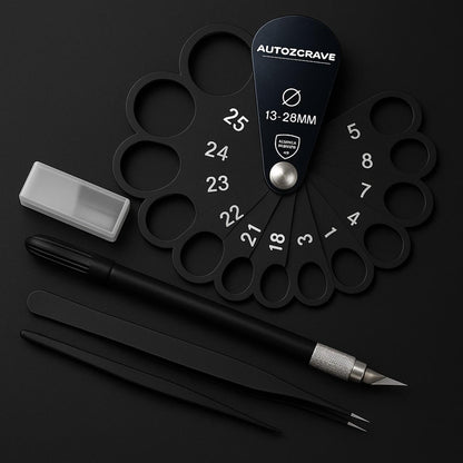 Autozcrave Sensor Cutting Tool Precision Trimmer for Professional Detailing