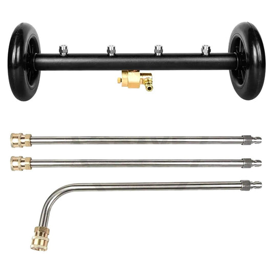 Under Body Lance | 4 Nozzle Heavy Duty | 4000 PSI Stainless Steel