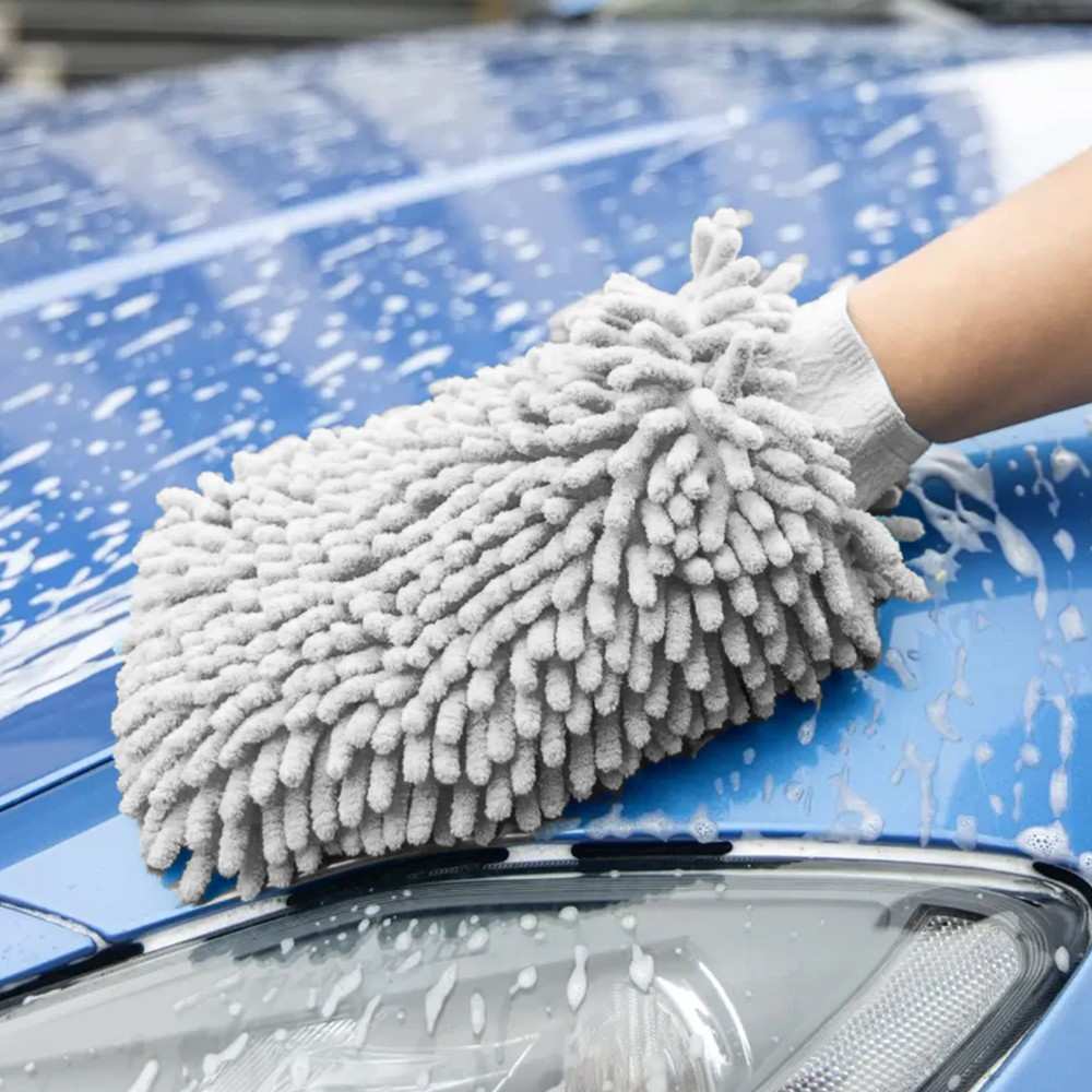 Strongdry Microfiber Mitt Cleaning Gloves