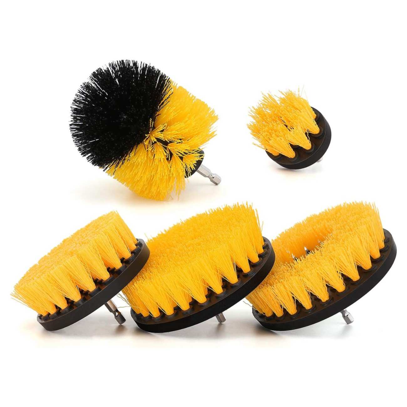 Drill Brush Set (6 Pieces) – Powerful Cleaning for Car detailers