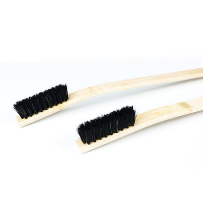 Long Wood Handle Brush Ideal for Engine Cleaning & Detailing