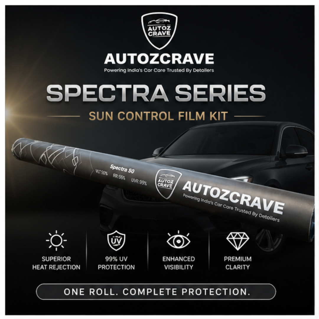 AUTOZCRAVE Spectra Series - Sun Control Film for Car | Best Window Film for Heat Rejection | UV Protection Film for Car Windows