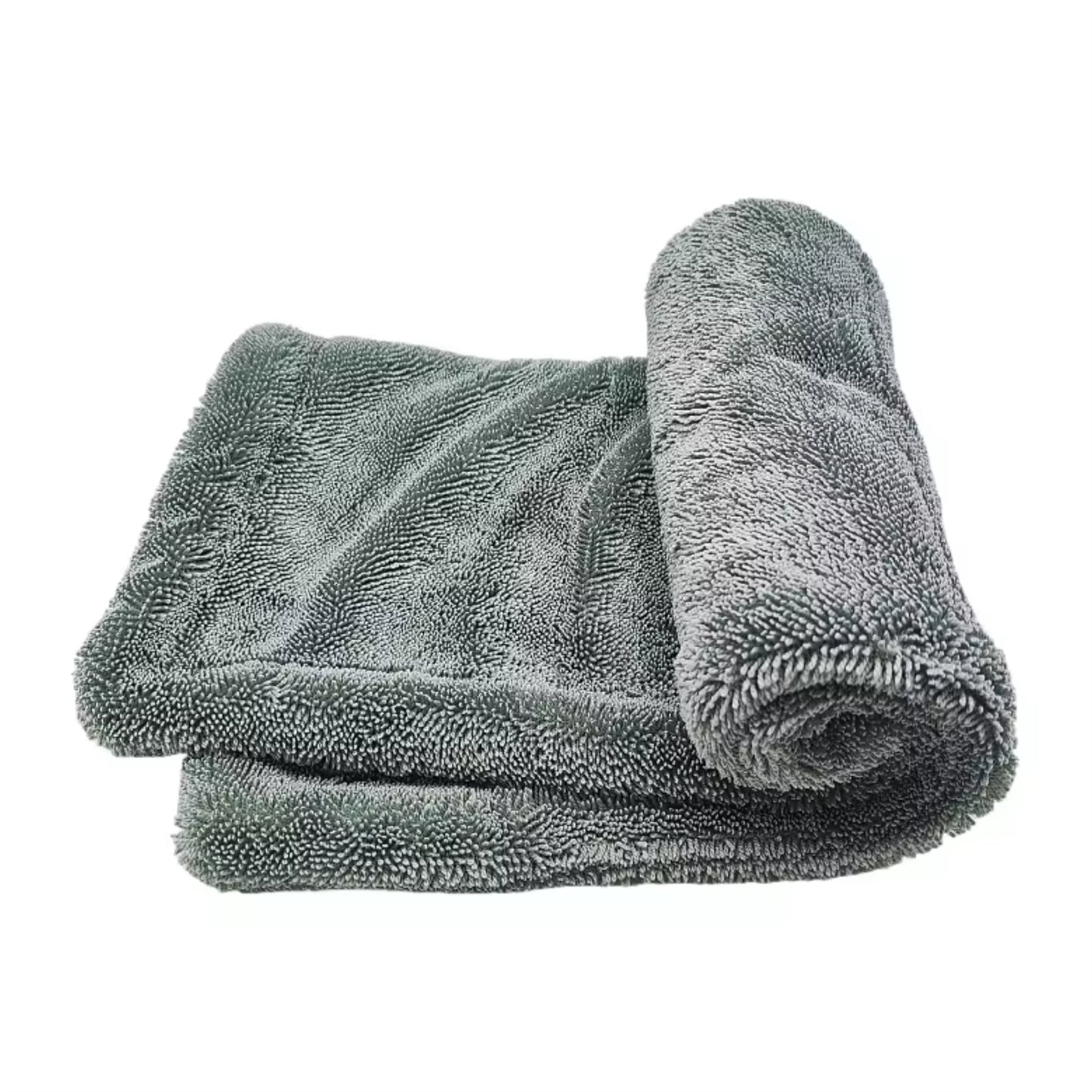 1250 GSM Double Side Twisted Microfiber Cloth | Ultra Absorbent Car Drying Towel