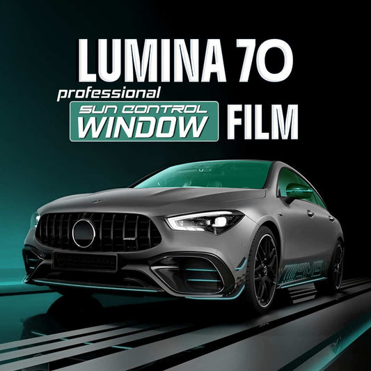 Autozcrave Lumina 70 Car Window Film 65% VLT | 94% IR Rejection | UV Protection for Windshields & Windows