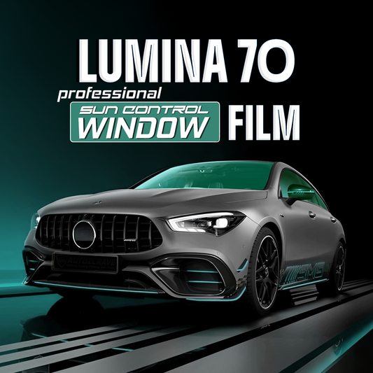 Lumina 70 Car Window Film 65% VLT | 94% IR Rejection | UV Protection for Windshields & Windows