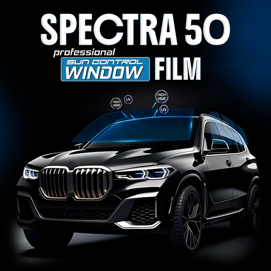 Spectra 50 Window Film 99% UV & IR Rejection | High Clarity Automotive Tint