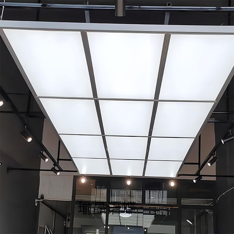 Autozcrave Car Detailing Studio Panel Light with 12 Side Projection Light | Power: 1800W High Intensity| Shadow-Free LED Light for Professional Detailing with MS Frame