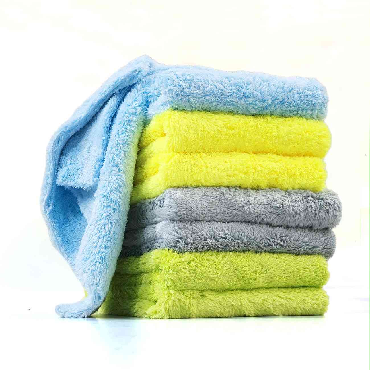 Strongdry Microfiber Towel Long Plush Edgeless 650 GSM (40x40cm)