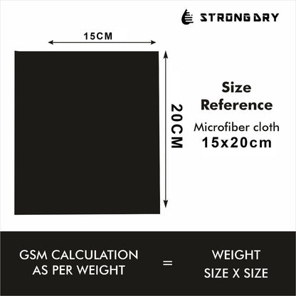 Strongdry Microfiber Clay Mitt (20x15cm)